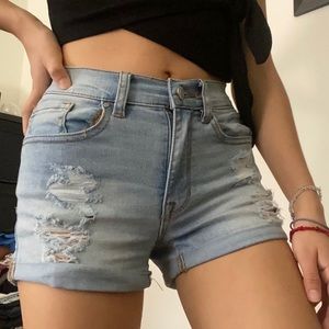 jean shorts